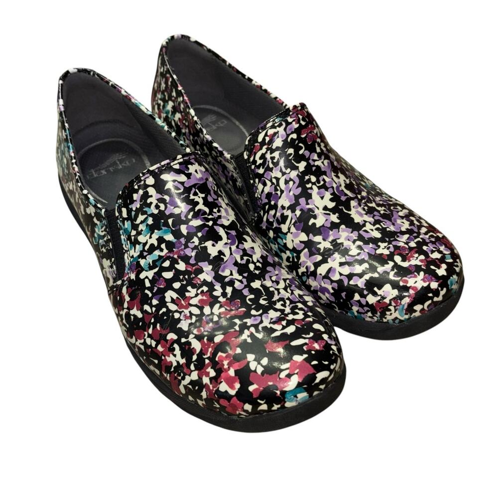 Dansko Slip Resistant Comfort Work Shoes Women’s 7.5 8 Workwear Slip On Clog
